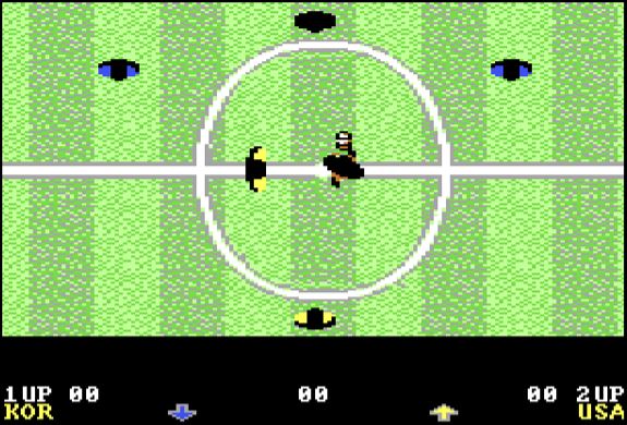 World Championship Soccer - Commodore 64 game screenshot (1990) by Elite